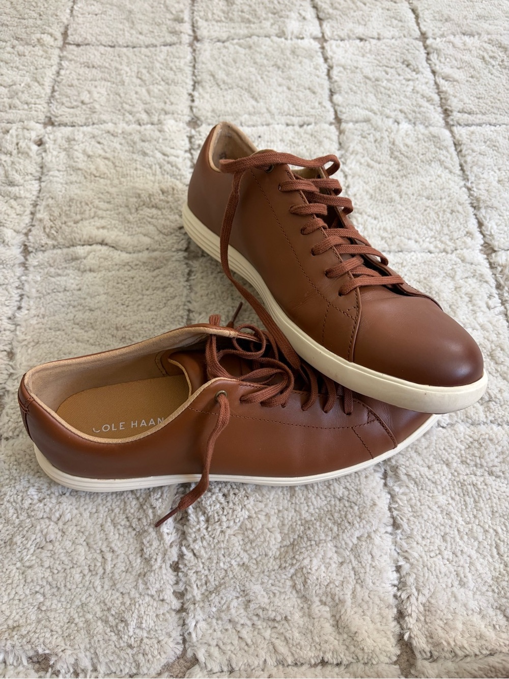 Cole Haan Grand Crosscourt II Leather Sneaker - Men’s Size 10.5
